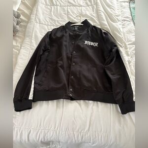 Black Satin Jacket